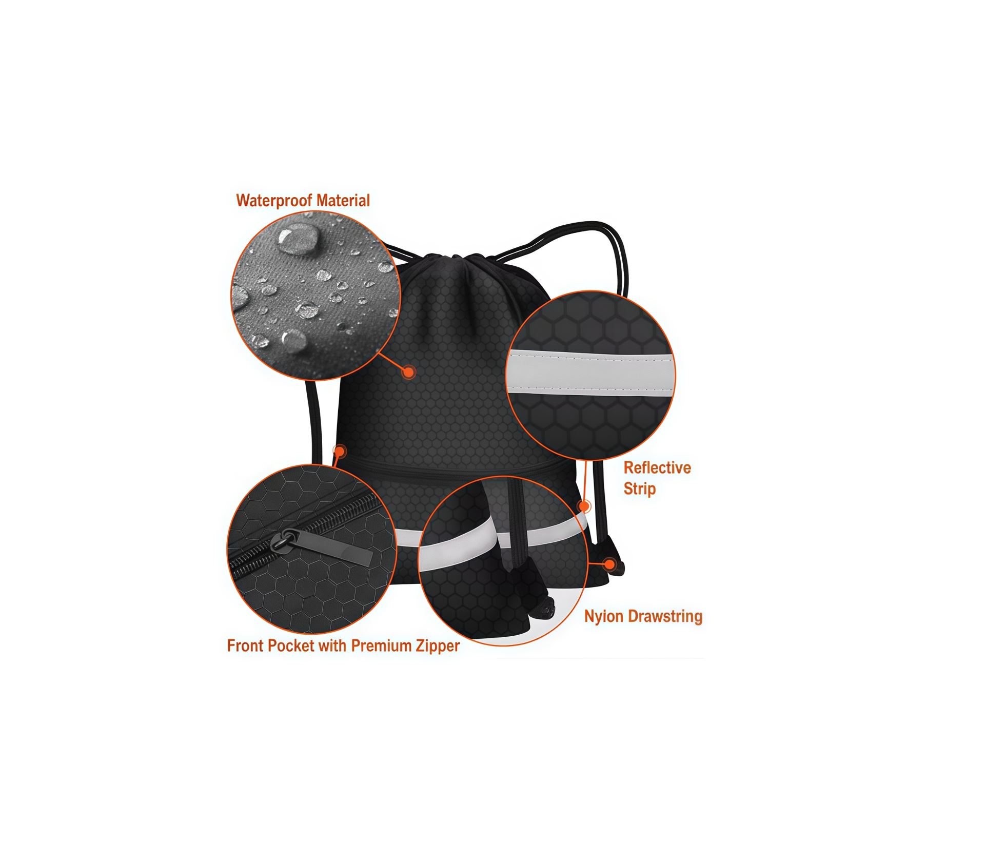 Best Corporate Gifts Company Singapore Bags Drawstring Sports Bag