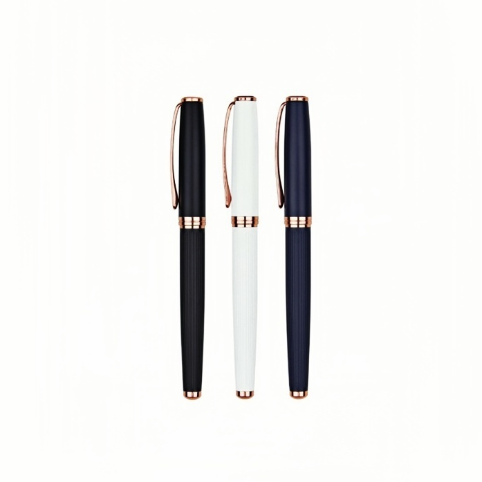 Classic Rose Metal Roller Pen