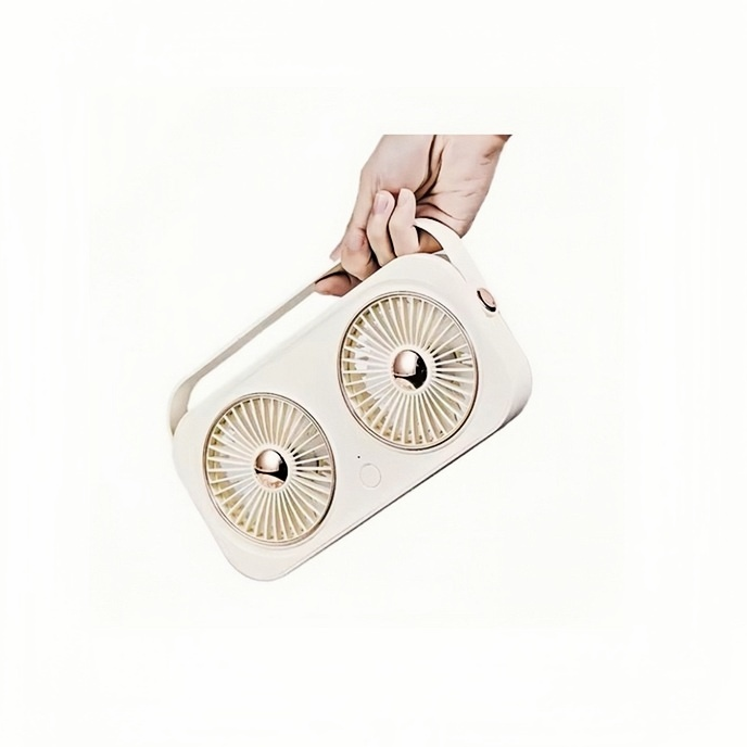  Portable Double Motor Folding Fan