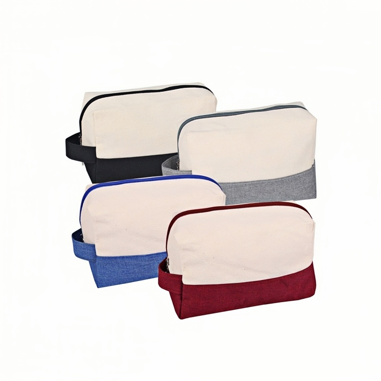 Canvas Cosmetic Bag
