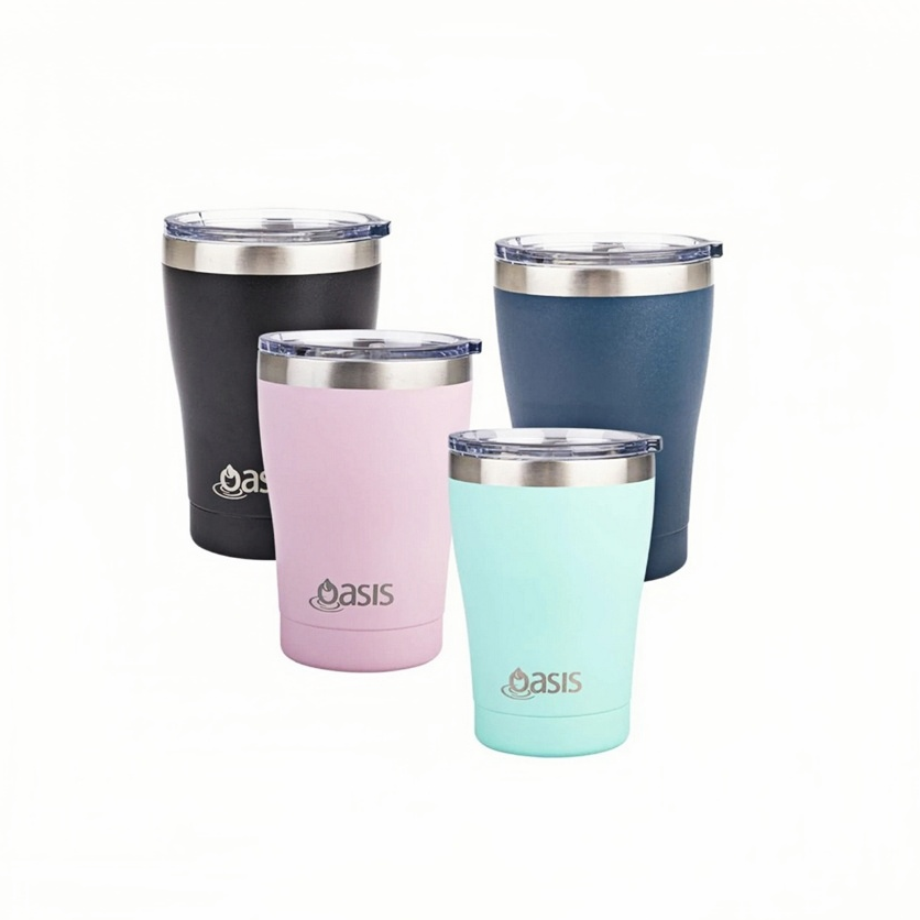 Oasis Stainless Steel Insulated Cup With Lid 350ML 