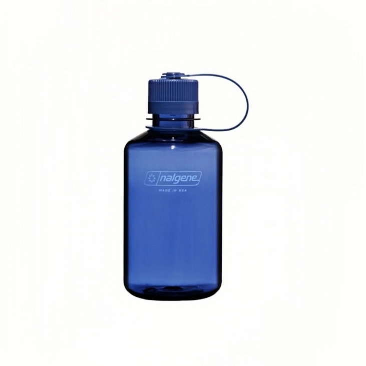 Nalgene 16oz Narrow Mouth Sustain Water Bottle – Denim (Monochrome)