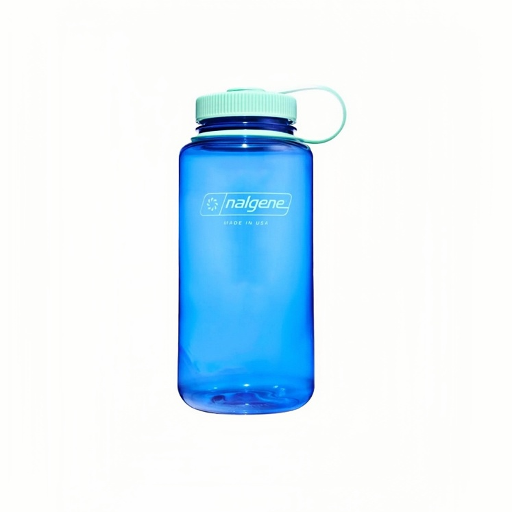 Nalgene 32oz Wide Mouth Sustain Water Bottle – Cornflower Blue