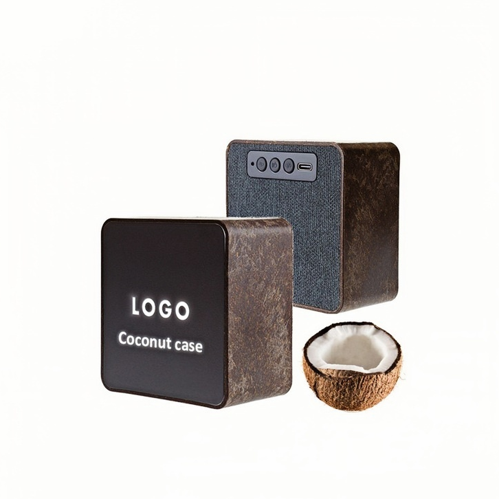 LED Light Coconut Wireless Bluetooth Speaker