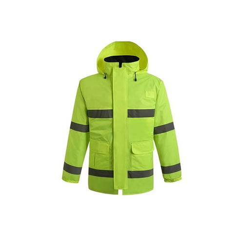 CE Contrast Waterproof Safety Raincoat